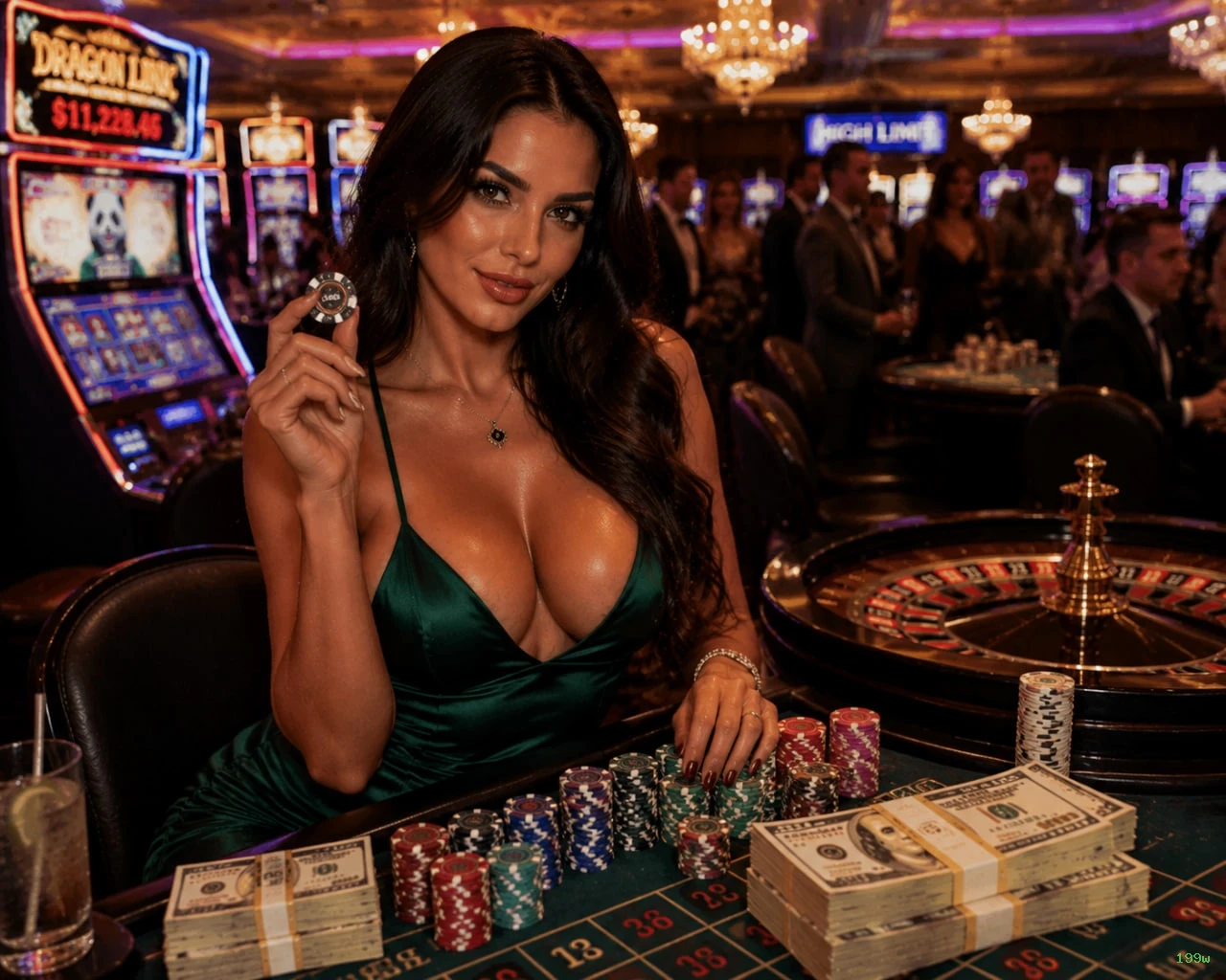 Slots com prêmios 199w